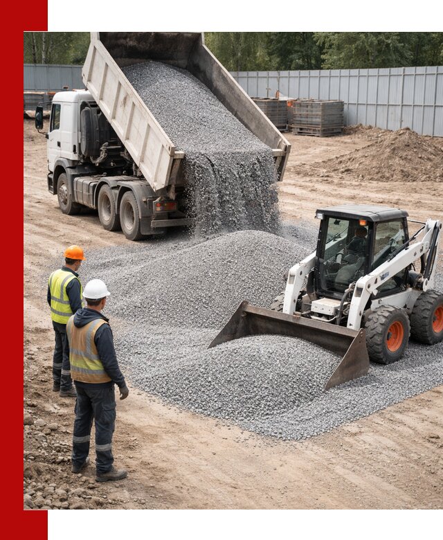 Доставка и продажа гранитного щебня фракции 0-5 в Прокопьевске