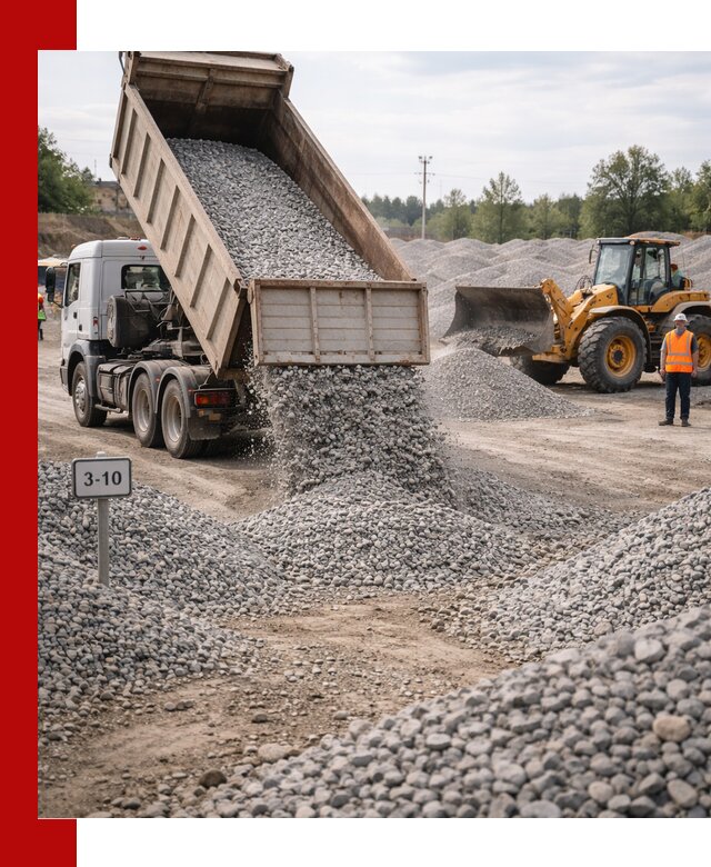 Гранитный щебень фракции 3–10: доставка и продажа в Прокопьевске