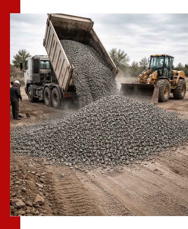Гранитный щебень фракция 10-20 с доставкой в Прокопьевске