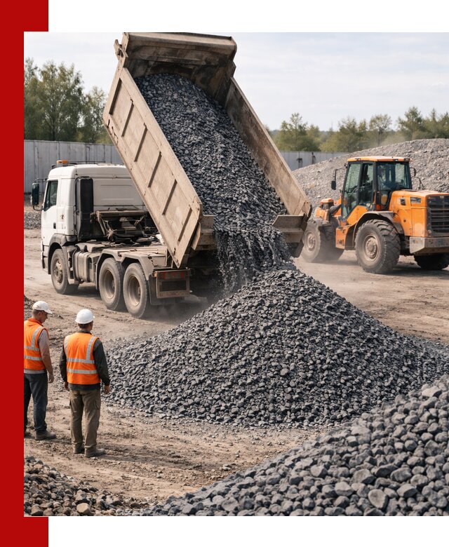 Доставка и продажа щебня габбро-диабаза в Прокопьевске