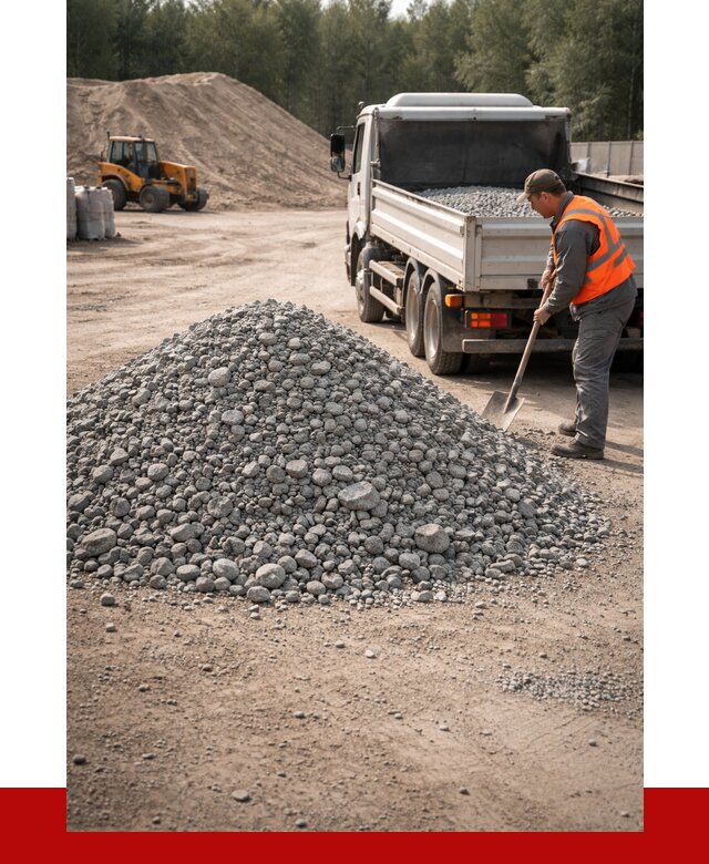 Гравийный щебень фракция 5-10 в Прокопьевске от 2274 р. | ПРОНЕРУДПрк