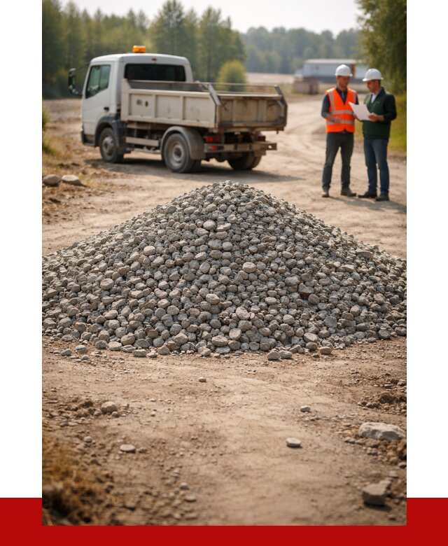 Гравийный щебень фракция 20-40 в Прокопьевске от 1240 р. | ПРОНЕРУДПрк