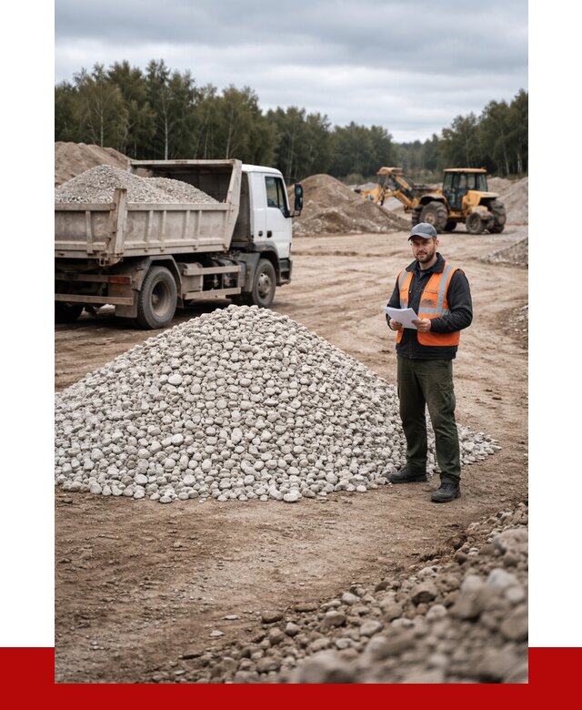 Доломитовый щебень в Прокопьевске купить от 2274 р., ПРОНЕРУДПрк