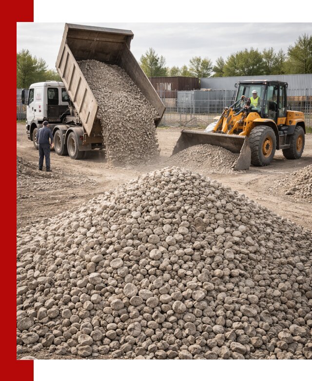 Доломитовый щебень фракции 20–41 с доставкой в Прокопьевске