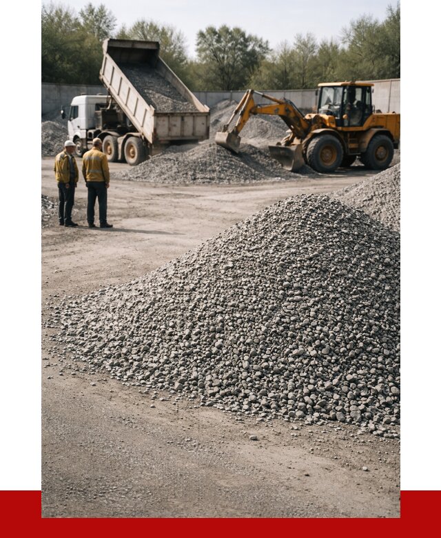 Вторичный щебень фр. 5-20 в Прокопьевске от 1654 р. - ПРОНЕРУДПрк