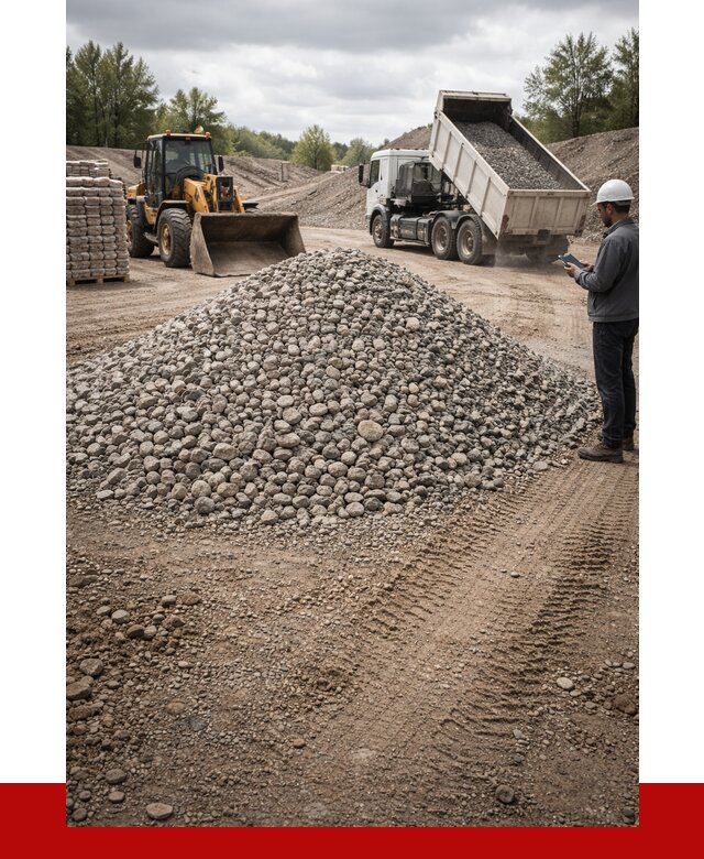 Купить бетонный щебень в Прокопьевске, от 3308 р. ПРОНЕРУДПрк