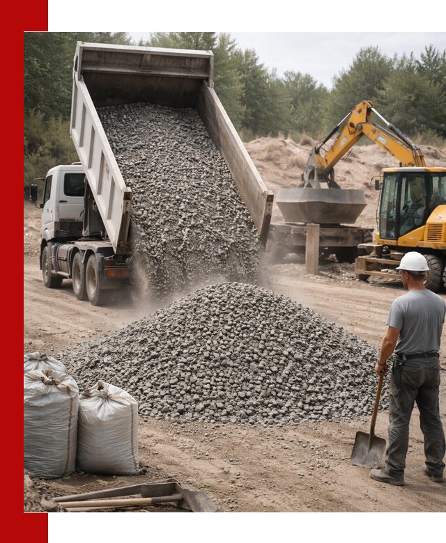 Доставка и продажа бетонного щебня в Прокопьевске