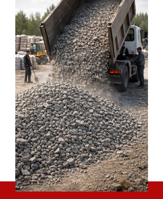 Бетонный щебень фракция 40-70 в Прокопьевске от 1861 р. ПРОНЕРУДПрк