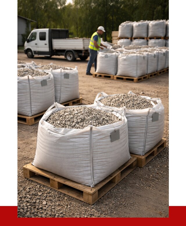 Щебень в мешках с доставкой в Прокопьевске от 4342 р. | ПРОНЕРУДПрк