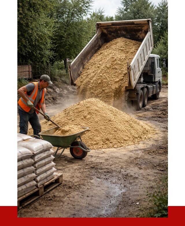 Купить песок с доставкой в Прокопьевске от 1861 р. | ПРОНЕРУДПрк