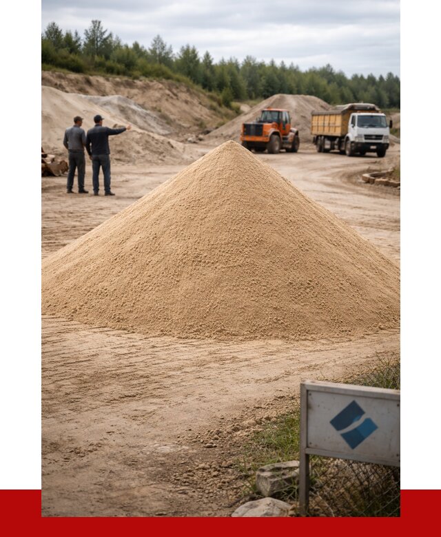 Карьерный песок навалом в Прокопьевске от 1861 р. | ПРОНЕРУДПрк