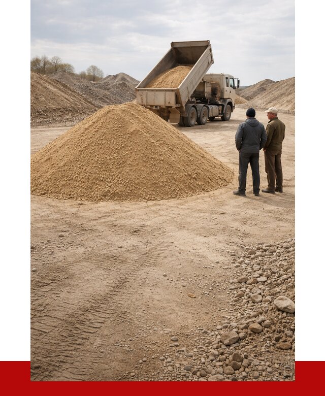 Карьерный песок крупнозернистый в Прокопьевске от 8786 р | ПРОНЕРУДПрк