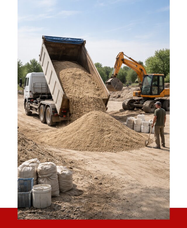 Купить речной песок в Прокопьевске от 1240 р. за куб | ПРОНЕРУДПрк