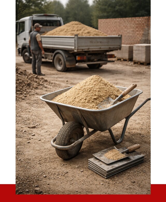 Песок для кладки в Прокопьевске с доставкой от 2274 р. | ПРОНЕРУДПрк