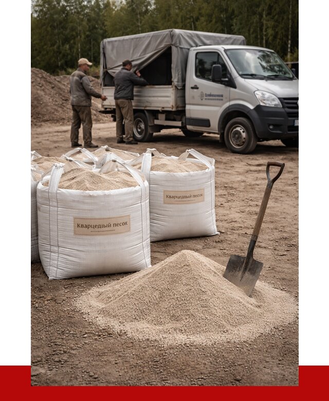 Кварцевый песок для пескоструя в Прокопьевске от 4652 р. | ПРОНЕРУДПрк