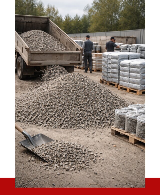Гравий фракция 5-20 в Прокопьевске купить от 2378 р. ПРОНЕРУДПрк
