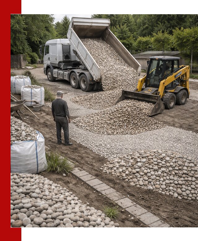 Доставка морской гальки оптом и в розницу в Прокопьевске