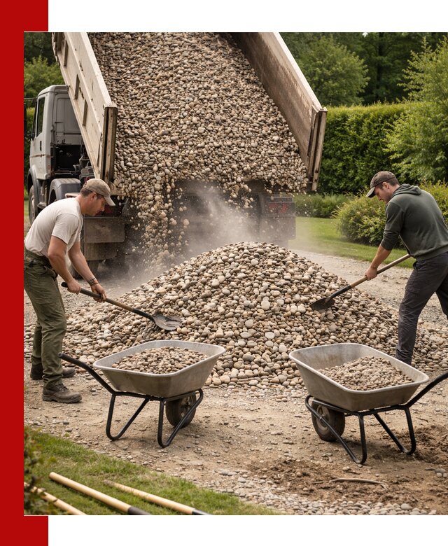 Доставка и продажа декоративной гальки в Прокопьевске