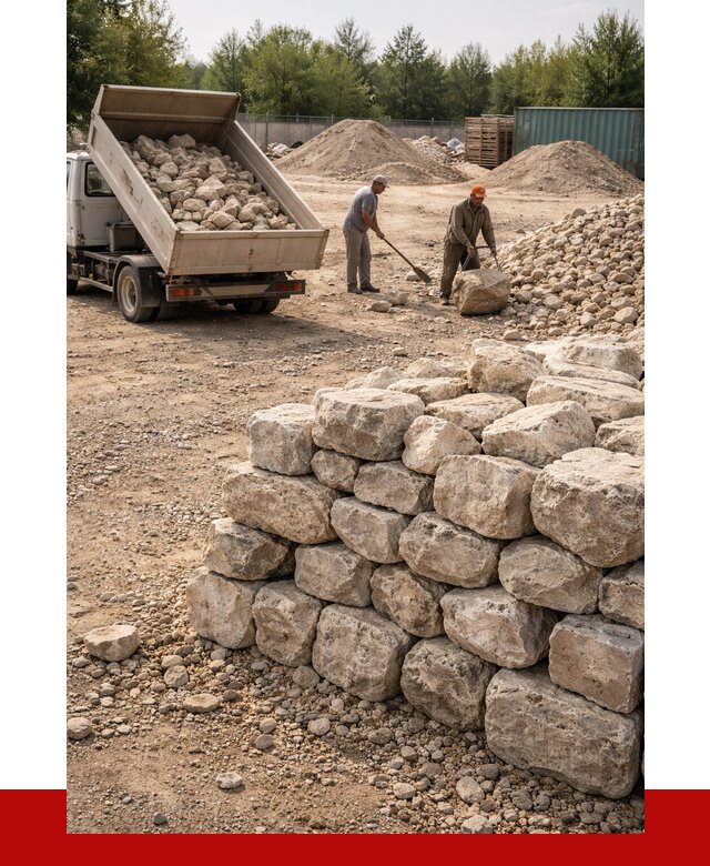 Бутовый камень известняковый в Прокопьевске от 4342 р. | ПРОНЕРУДПрк