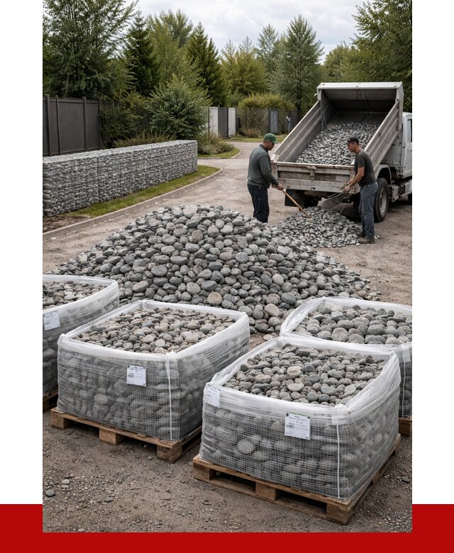 Камень для габионов в Прокопьевске от 4342 р. за куб | ПРОНЕРУДПрк