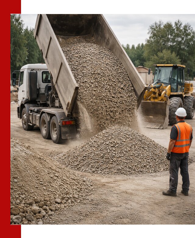 Доставка щпс в Прокопьевске — щебеночно-песчаная смесь под заборы и дорожки