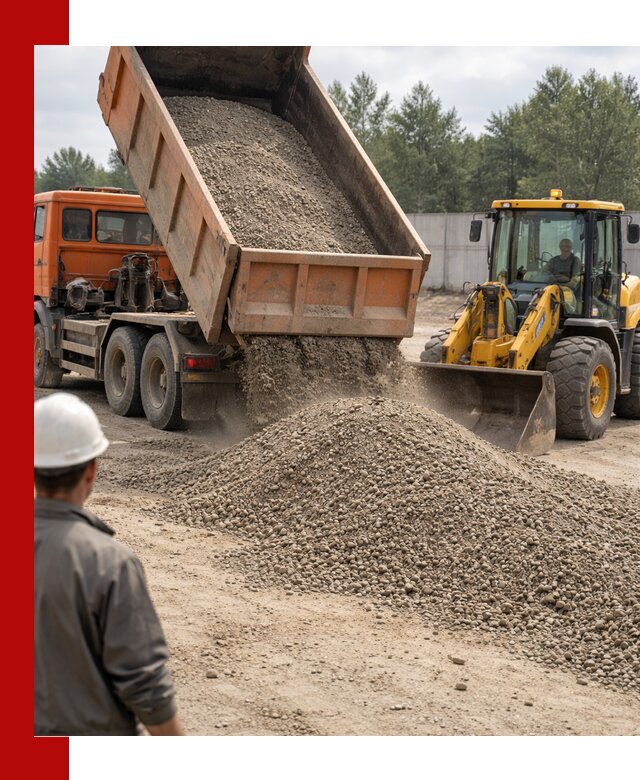 Доставка щпс С8 самосвалами в Прокопьевске от производителя