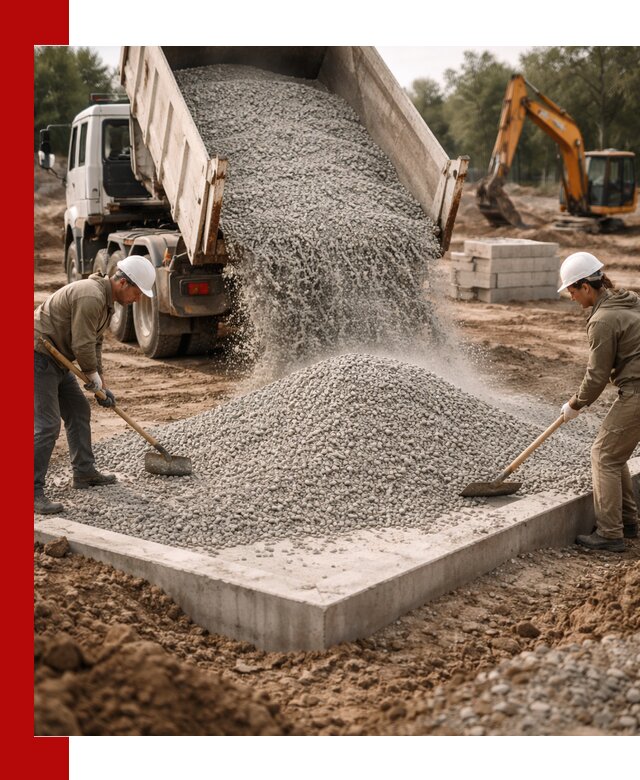 Доставка и продажа отсева для бетона в Прокопьевске