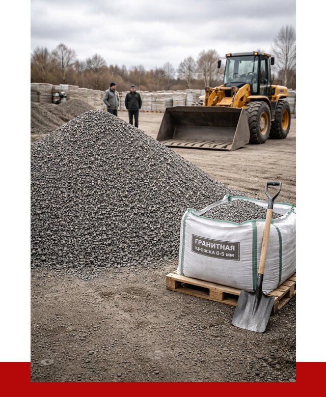 Купить гранитную крошку в Прокопьевске от 4962 р. с доставкой | ПРОНЕРУДПрк
