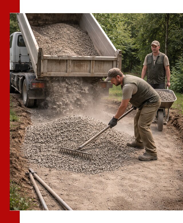 Каменная крошка для дорожек с доставкой в Прокопьевске
