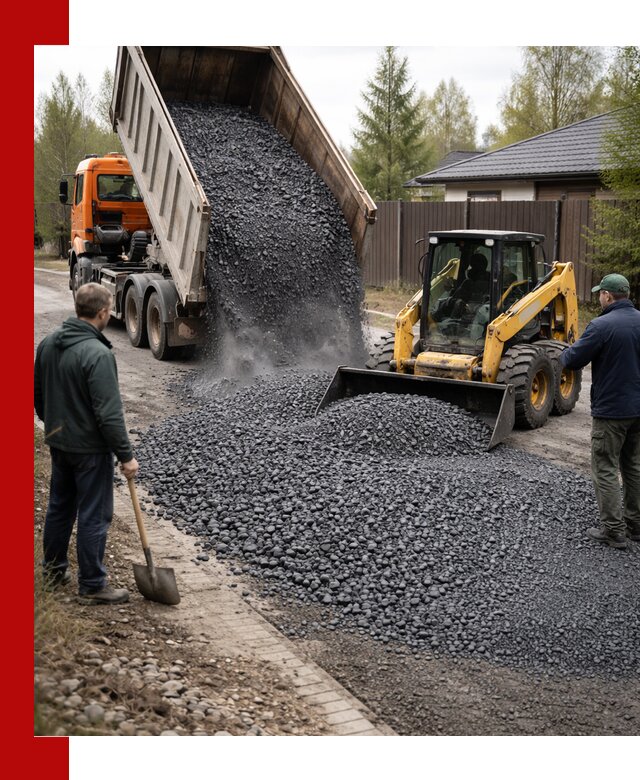 Крошка габбро с доставкой в Прокопьевске для строительных работ