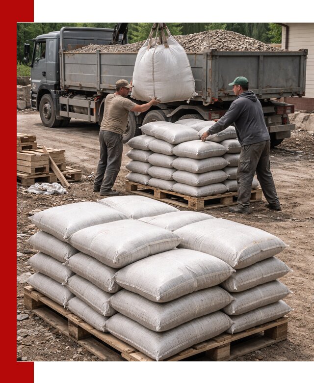Керамзит в мешках с доставкой в Прокопьевске от компании-поставщика