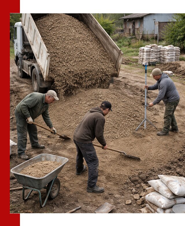 Керамзитовый песок с доставкой в Прокопьевске оптом и в розницу