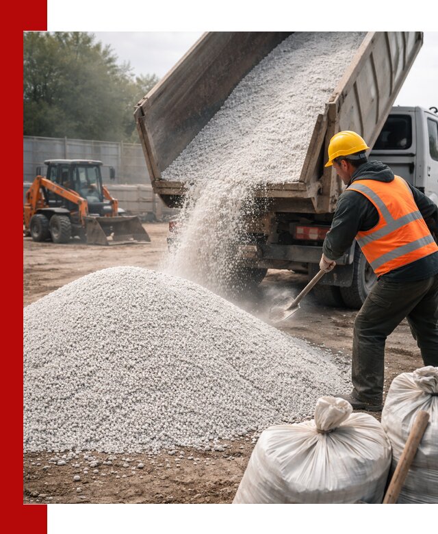 Доставка перлита вспученного в Прокопьевске оптом и в розницу