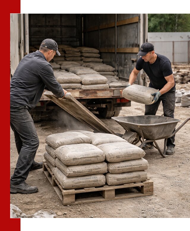 Пескобетон М300 с доставкой в Прокопьевске по выгодной цене