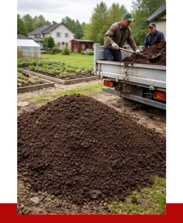 Плодородный грунт в Прокопьевске с доставкой от 4342 р. | ПРОНЕРУДПрк