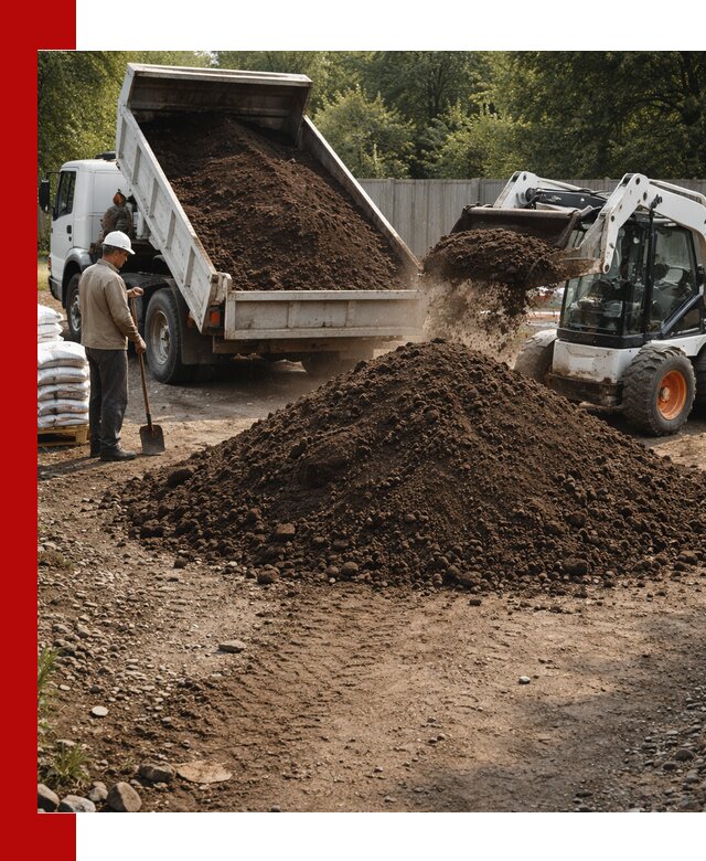 Доставка растительного грунта в Прокопьевске от производителя оптом и в розницу