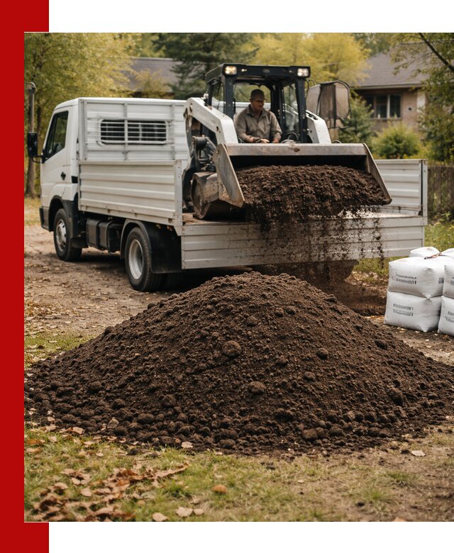 Доставка садовой земли в больших объёмах в Прокопьевске