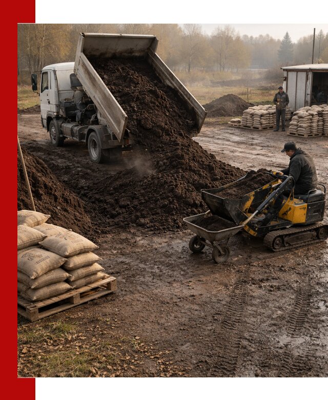 Кислый торф в доставке по выгодным ценам в Прокопьевске