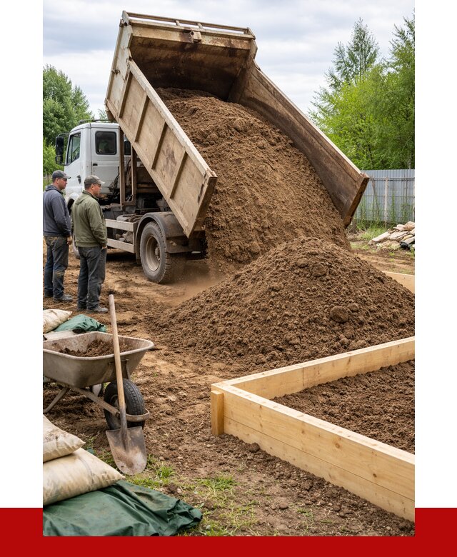 Торфо песчаная смесь в Прокопьевске с доставкой от 1912 р. | ПРОНЕРУДПрк