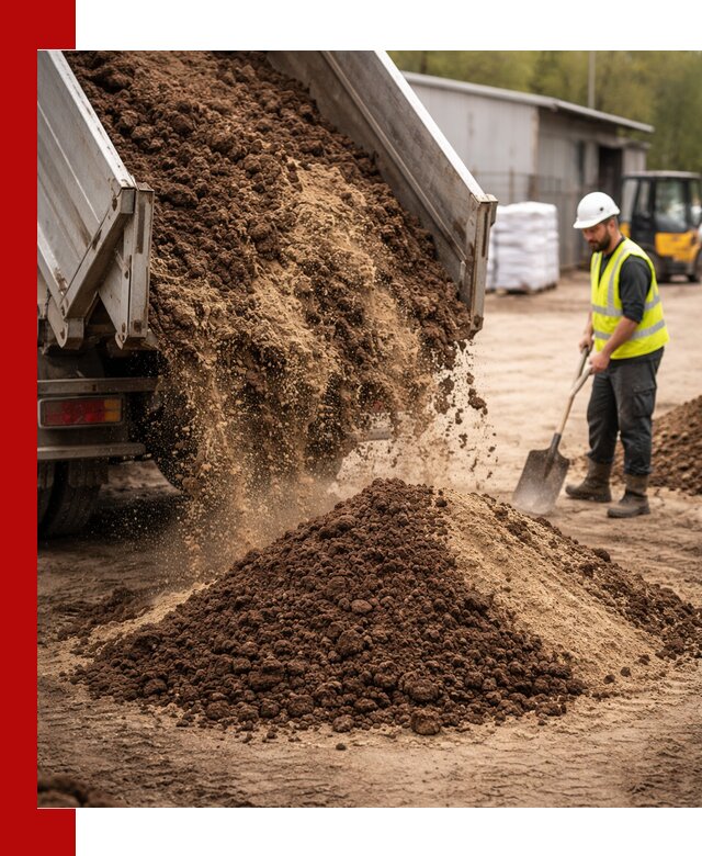 Доставка торфо-песчаной смеси в Прокопьевске для строительства и озеленения