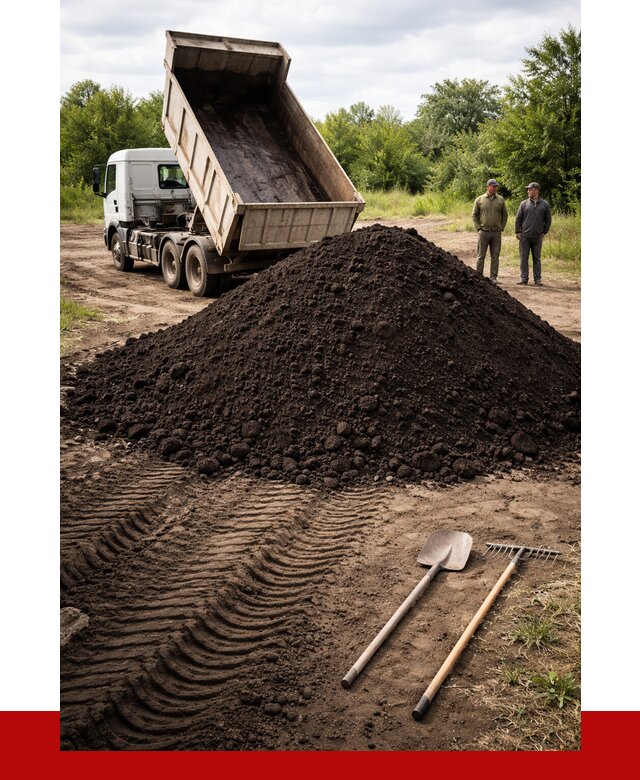 Купить чернозем навалом в Прокопьевске от 1240 р. за куб | ПРОНЕРУДПрк
