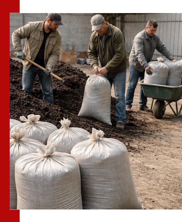 Купить чернозем в мешках с доставкой в Прокопьевске