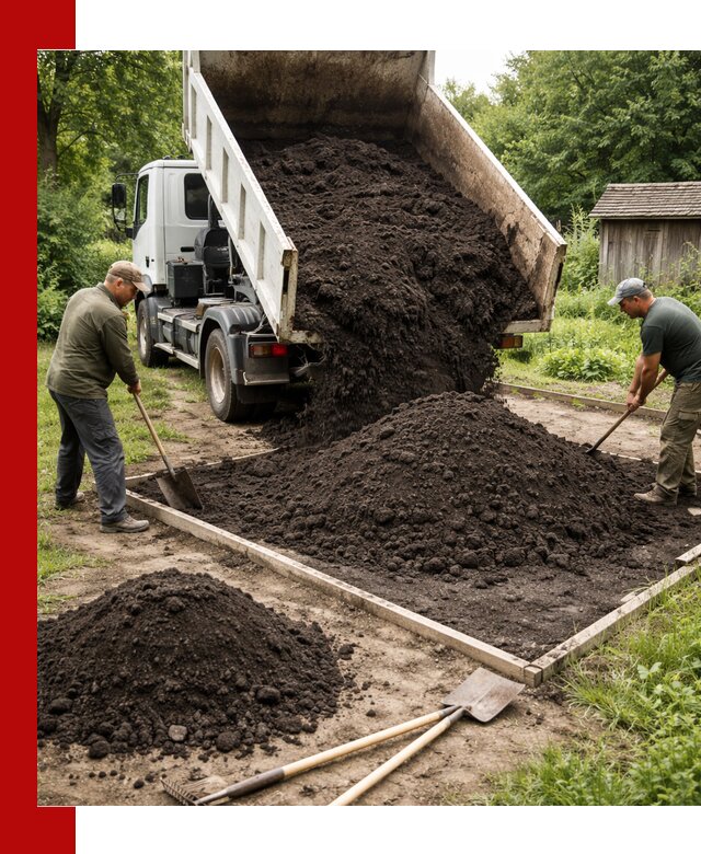 Купить чистый чернозем для огорода с доставкой в Прокопьевске