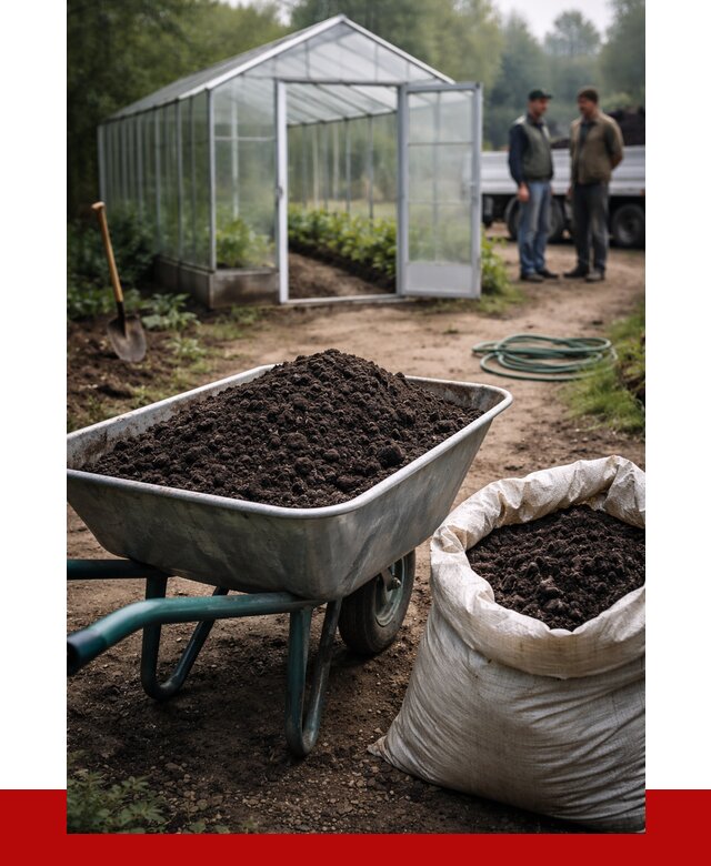 Чернозем для теплицы в Прокопьевске с доставкой от 1551 р. | ПРОНЕРУДПрк