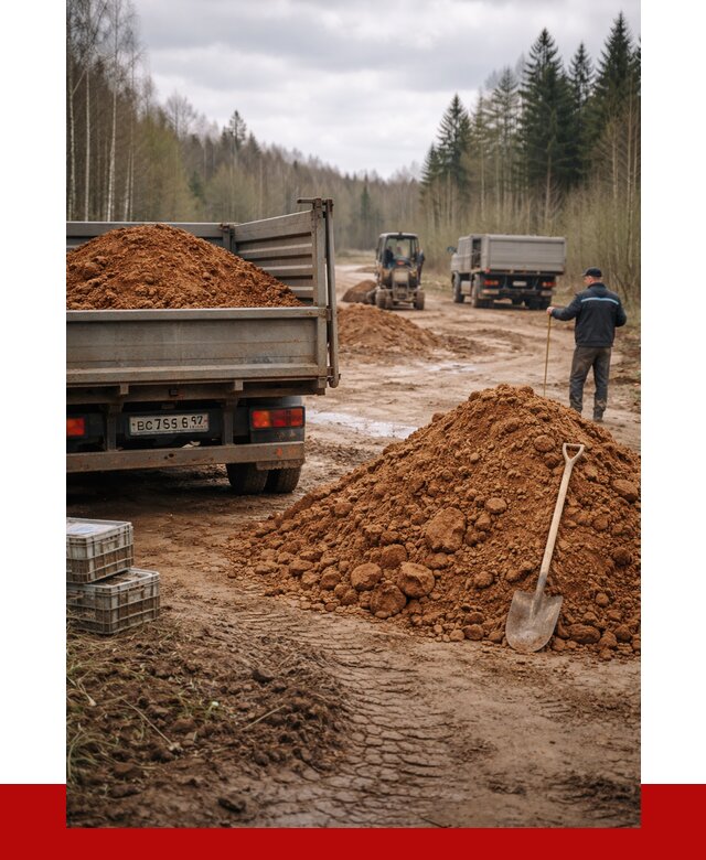 Глина и суглинки в Прокопьевске от 4652 р. за куб | ПРОНЕРУДПрк