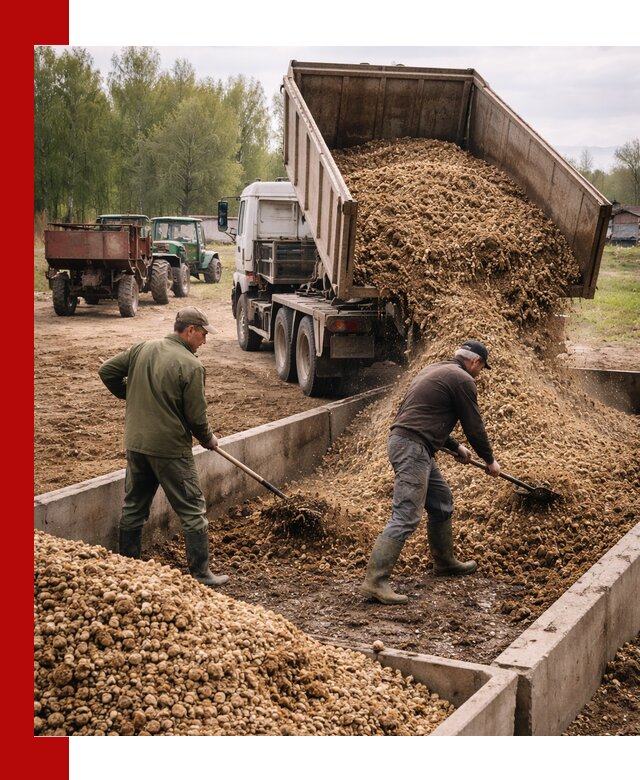 Куриный помет с доставкой в Прокопьевске оптом и в розницу