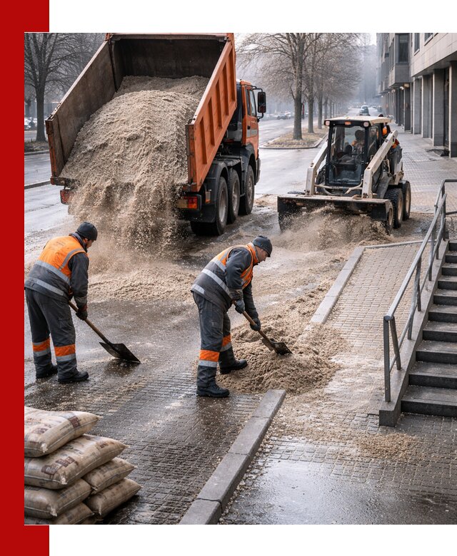 Поставка противогололедных материалов в Прокопьевске