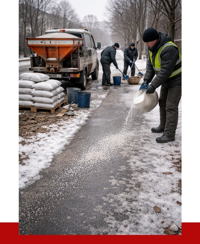 Реагент против гололеда в Прокопьевске с доставкой от 4652 р. | ПРОНЕРУДПрк