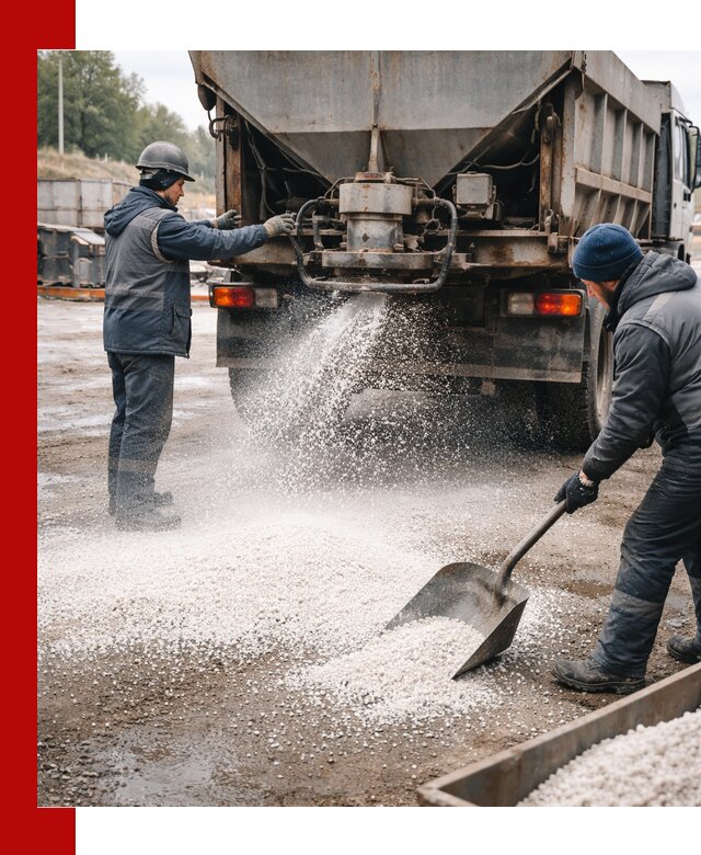 Доставка и продажа хлористого кальция в Прокопьевске