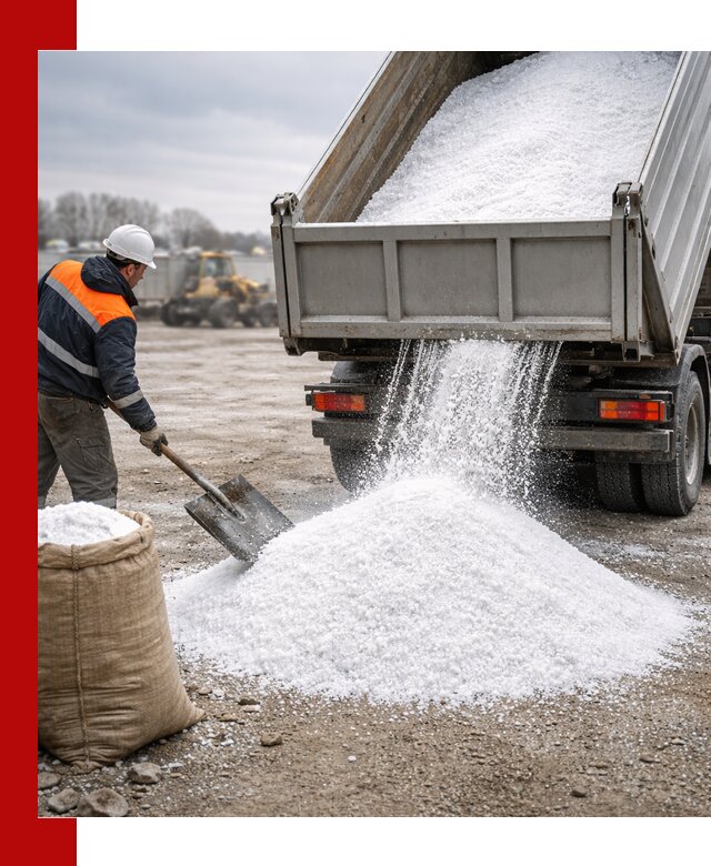 Поставка хлористого натрия оптом и в розницу в Прокопьевске